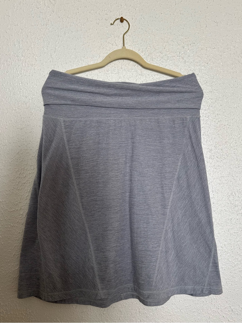 The North Face Heather Gray A-Line Athletic Skirt